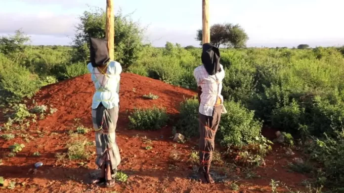 Two men executed in Baidoa on Thursday 18 May 2023