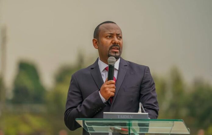 Ethiopian Prime Minister, Abiy Ahmed Ali.