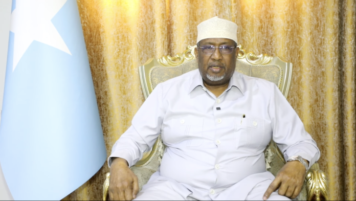 Speaker of Somali Parliament's Lower House, Adan Madoobe.