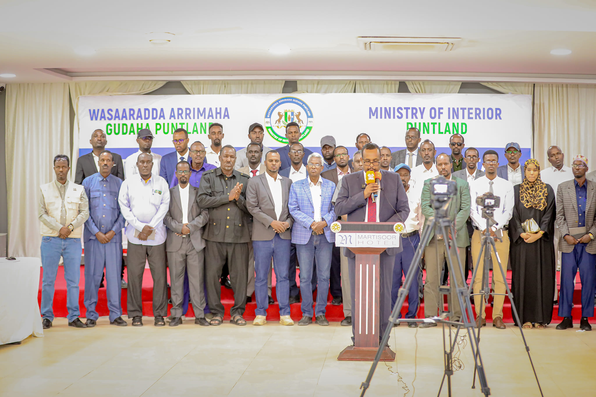 The Director General of Puntland's Ministry of Interior, Mohamed Ali Farah announced the decisions following the conclusion of the three-day conference in Garowe on Thursday.