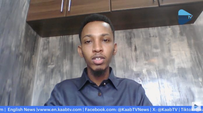 Abdirahim Awiye and his friends initiate online campaign in a bid to raise awareness against clan conflicts in Somalia. | PHOTO/Kaab TV.