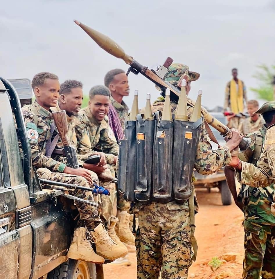 But in 2020, Ismail chose a different path, joining Danab, Somalia’s elite U.S.-trained military force. | PHOTO/ Danab.