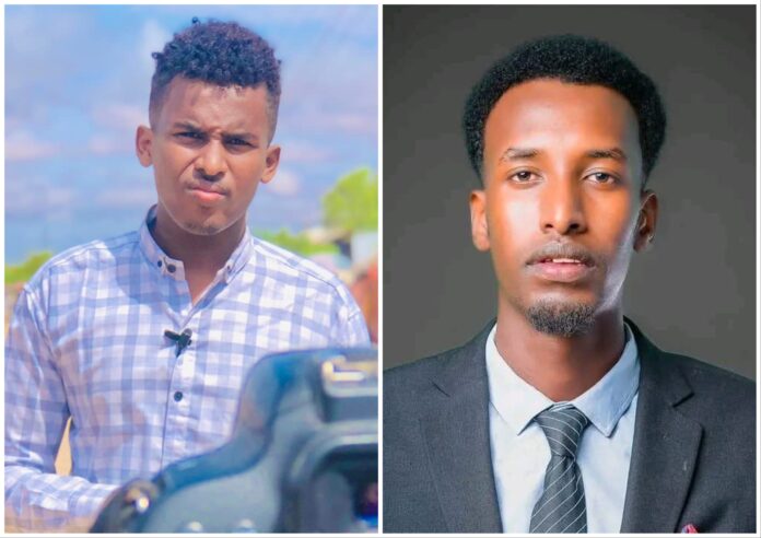 Journalist Sharif Abdi (pictured left) and Shaafi'i Shaaciye (pictured right).