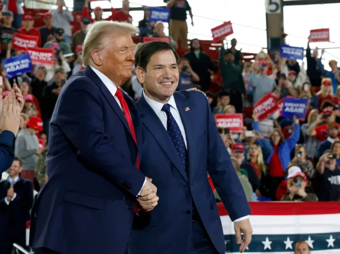 Despite being previously as Trump opponent, Rubio later became a vocal loyalist for Trump. | PHOTO/GETTY IMAGES.