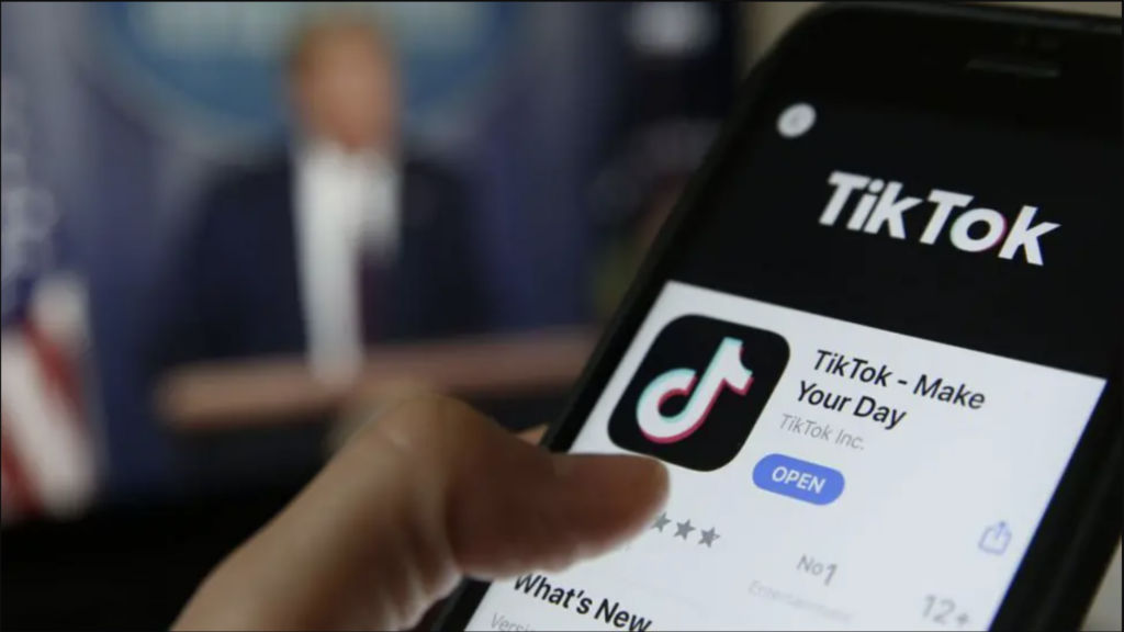 TikTok was banned in the U.S. after lawmakers flagged it as a national security risk. | PHOTO/Getty Images.