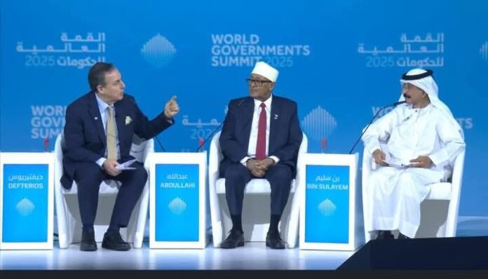 President Abdirahman Irro of Somaliland delivers a brief and strategic speech at the World Government Summit in the United Arab Emirates.