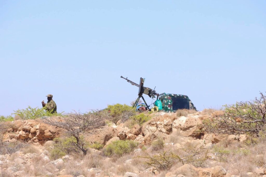 Puntland forces have been battling Islamic State militants in the mountainous Bari region since December. | PHOTO/Puntland Military.