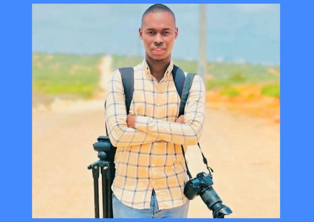 Somali journalist Ibrahim Mohamed Mayow. | PHOTO/ Courtesy/Facebook.