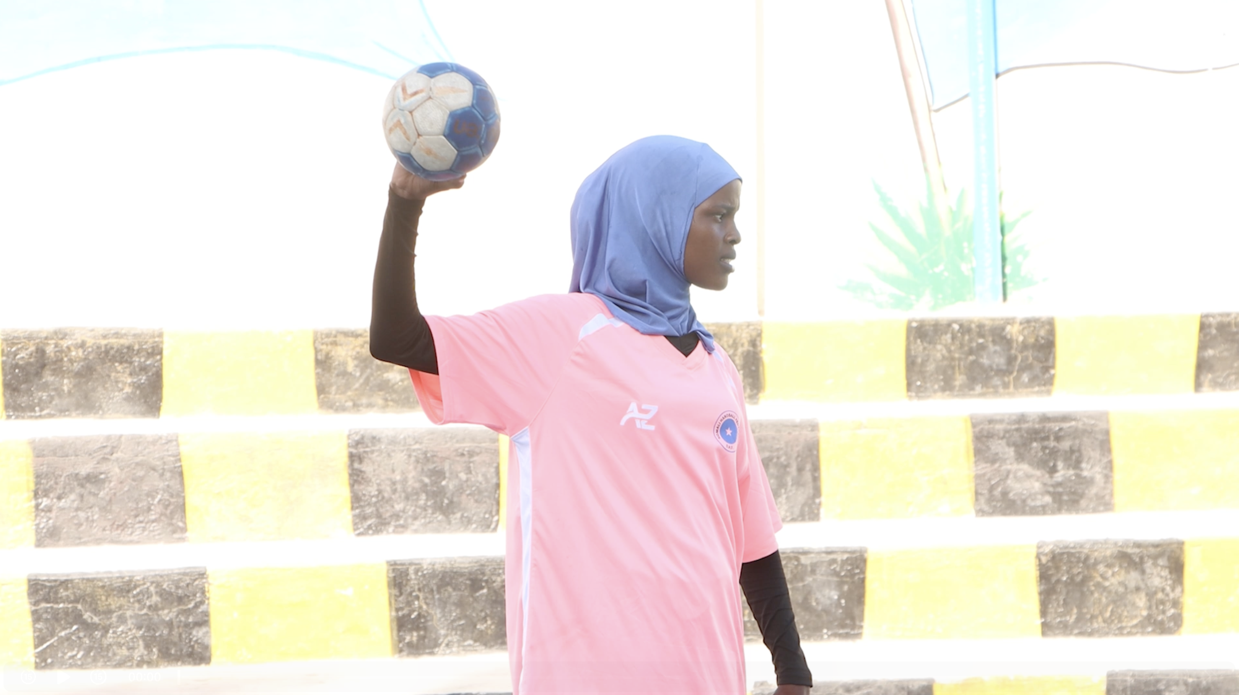 17-year-old Nasteho Mohamud Khamiis, dreams of playing at the national level — a dream she hopes to realize soon. 17-year-old Nasteho Mohamud Khamiis, dreams of playing at the national level — a dream she hopes to realize soon.