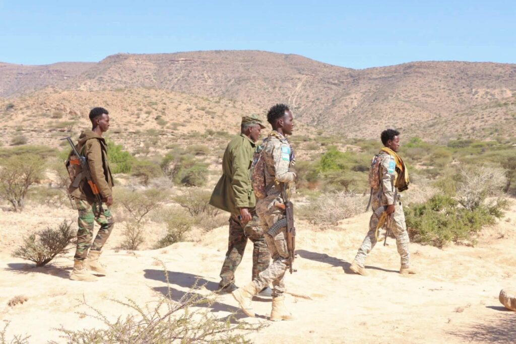 Puntland forces have been battling ISIS militants entrenched in the Cal Miskaad mountains since December 2024. | PHOTO/ FILE.