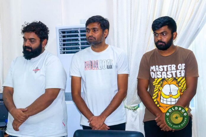 Ghana Detains Three Indian Nationals Over Alleged Gold Smuggling Operation.