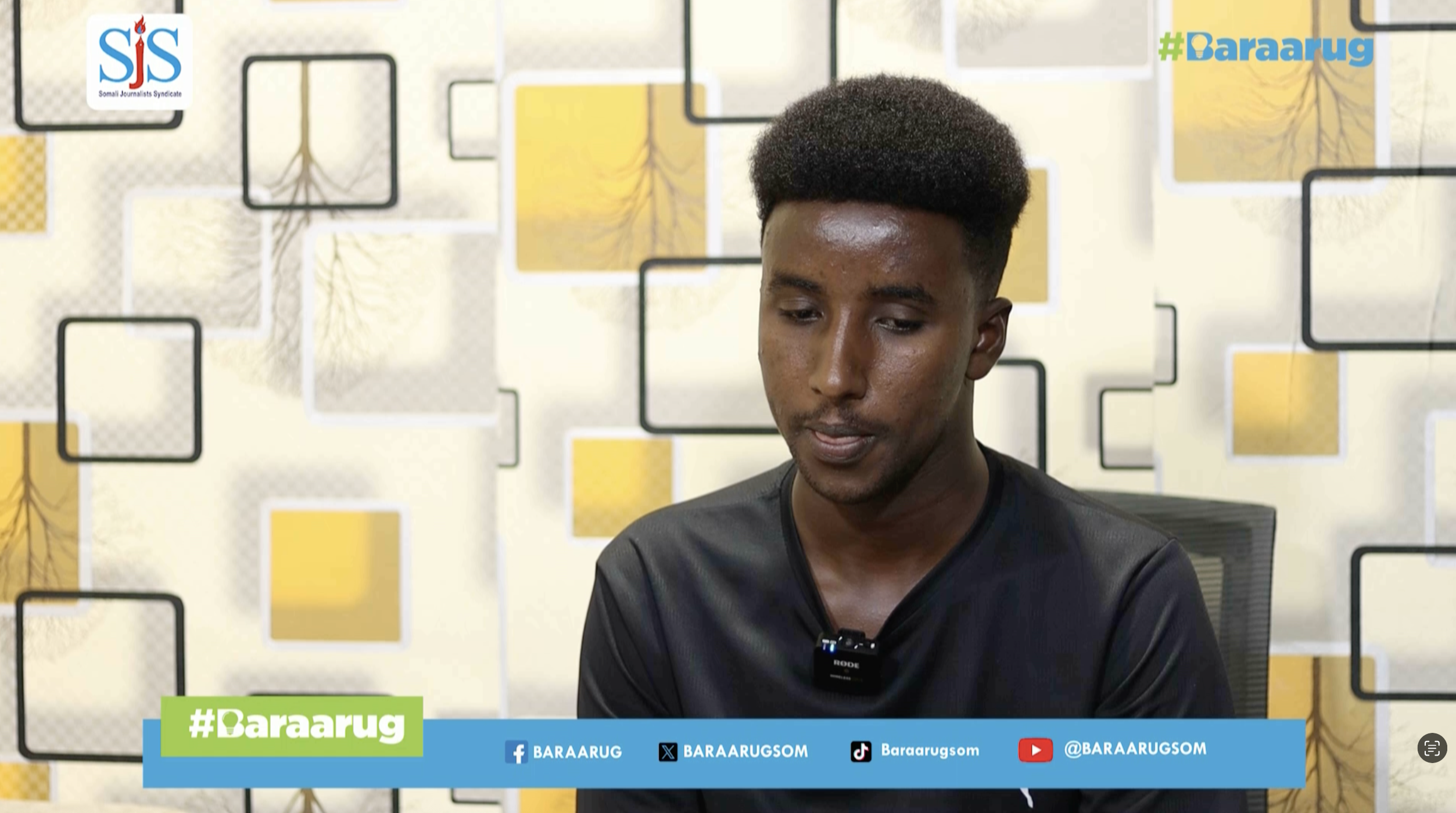 Abdihafid Nur, a journalist with Somali Cable TV, was among those arrested. Abdihafid Nur, a journalist with Somali Cable TV, was among those arrested.