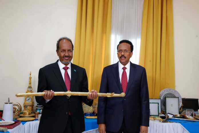 President Hassan Sheikh Mohamud took office on May 23, 2022, succeeding President Farmaajo, following his election on May 15. | PHOTO/OFFICIAL.