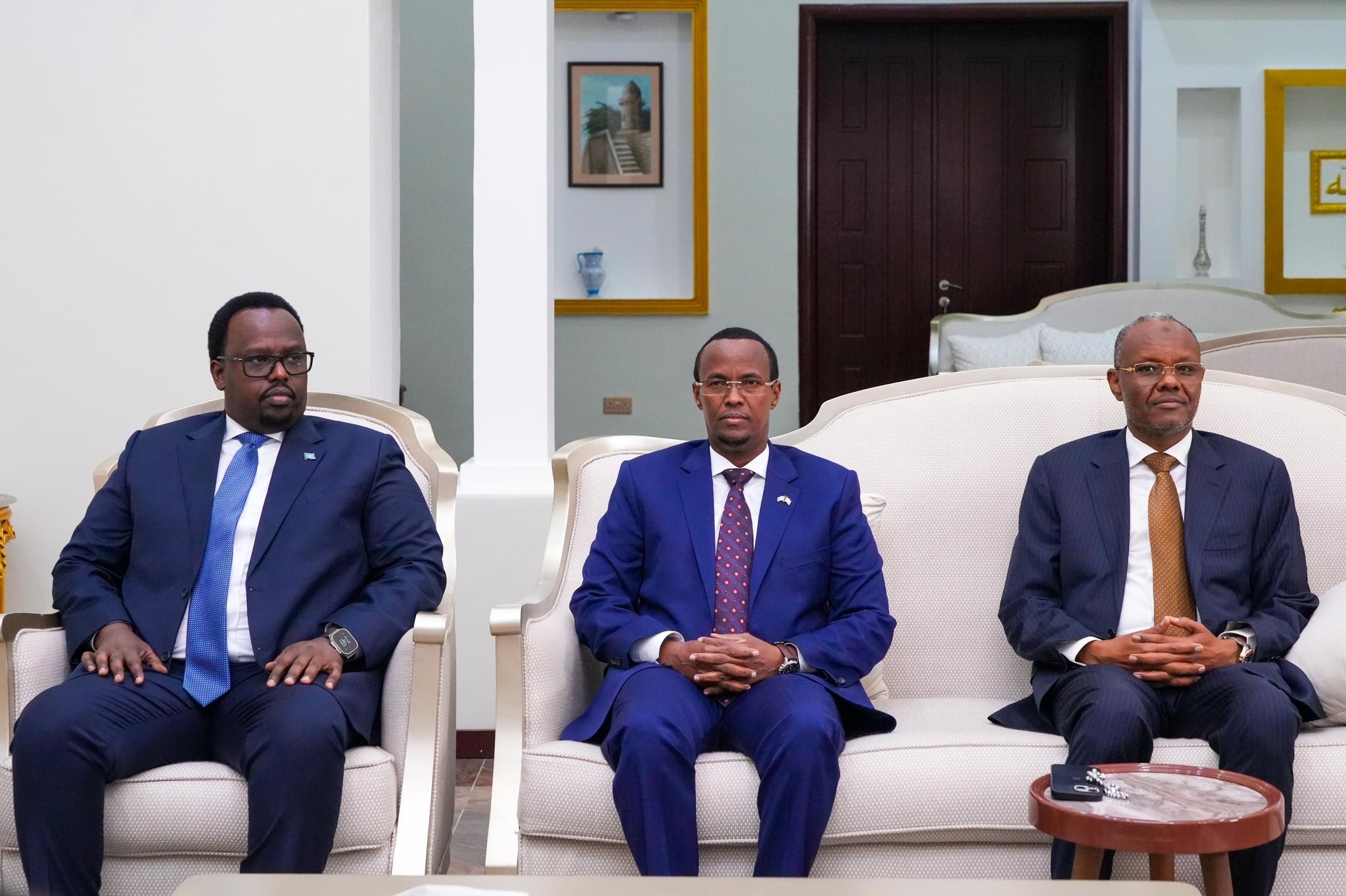 President Laftagareen (first from the right) attended the NCC from 5-7 May 2025. | PHOTO/Official. President Laftagareen (first from the right) attended the NCC from 5-7 May 2025. | PHOTO/Official.
