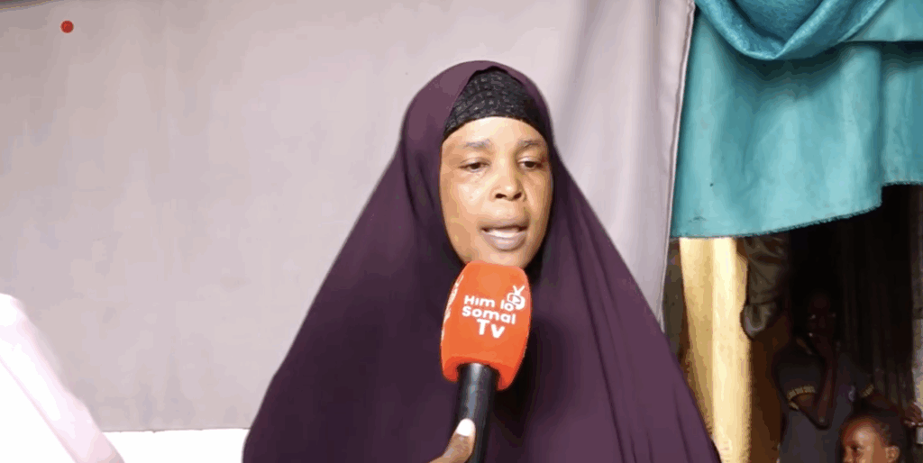 Maryan Jeylani Maye, a mother of seven residing in a makeshift shelter on the outskirts of the capital, says she was kidnapped, forced into a vehicle, and threatened with the loss of food assistance if she did not register and have her photo taken.