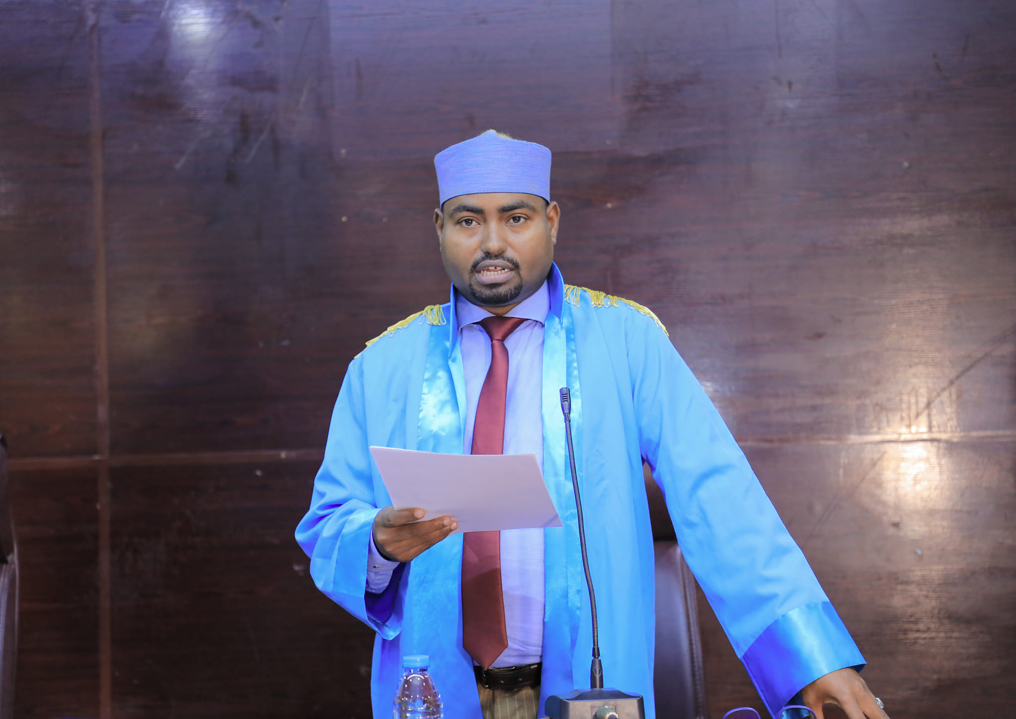 Banaadir Regional Court Chairman Salah Ali Mahmoud—commonly known as Salah Dabaan. | PHOTO/File. Banaadir Regional Court Chairman Salah Ali Mahmoud—commonly known as Salah Dabaan. | PHOTO/File.