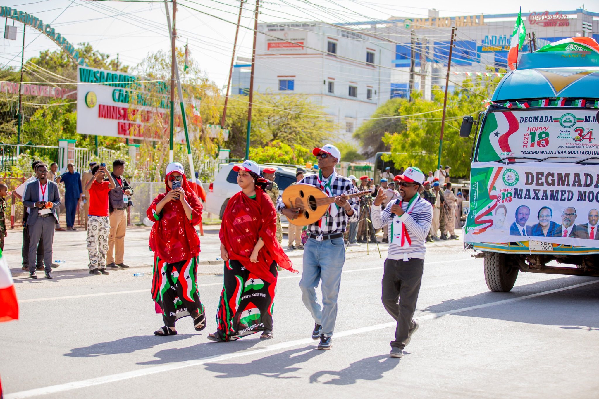 Somaliland 18 May 2025 celebrations in Hargeisa. | PHOTO/OFFICIAL. Somaliland 18 May 2025 celebrations in Hargeisa. | PHOTO/OFFICIAL.