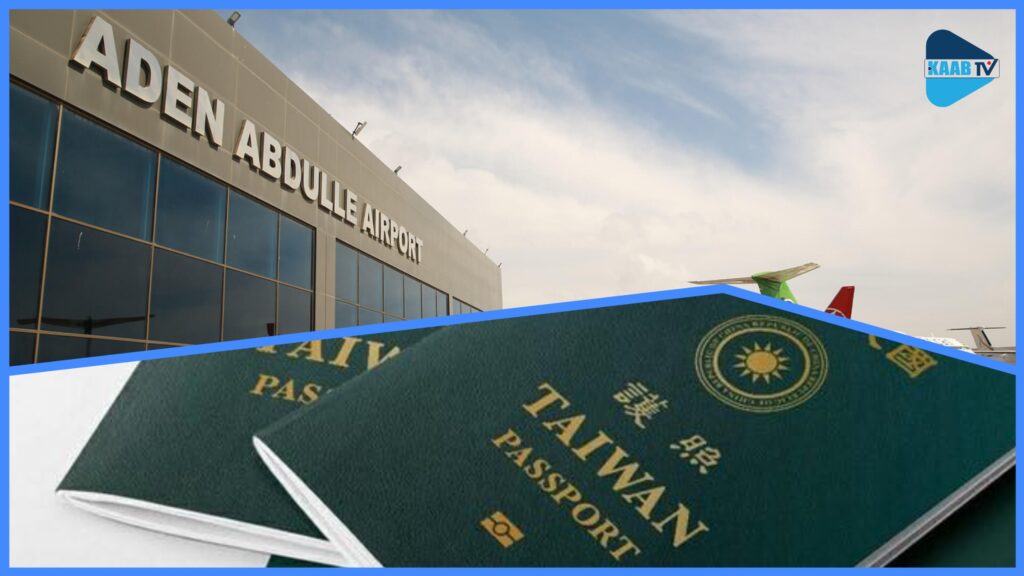 Somali government has banned the use of Taiwanese passports for entry into the country.