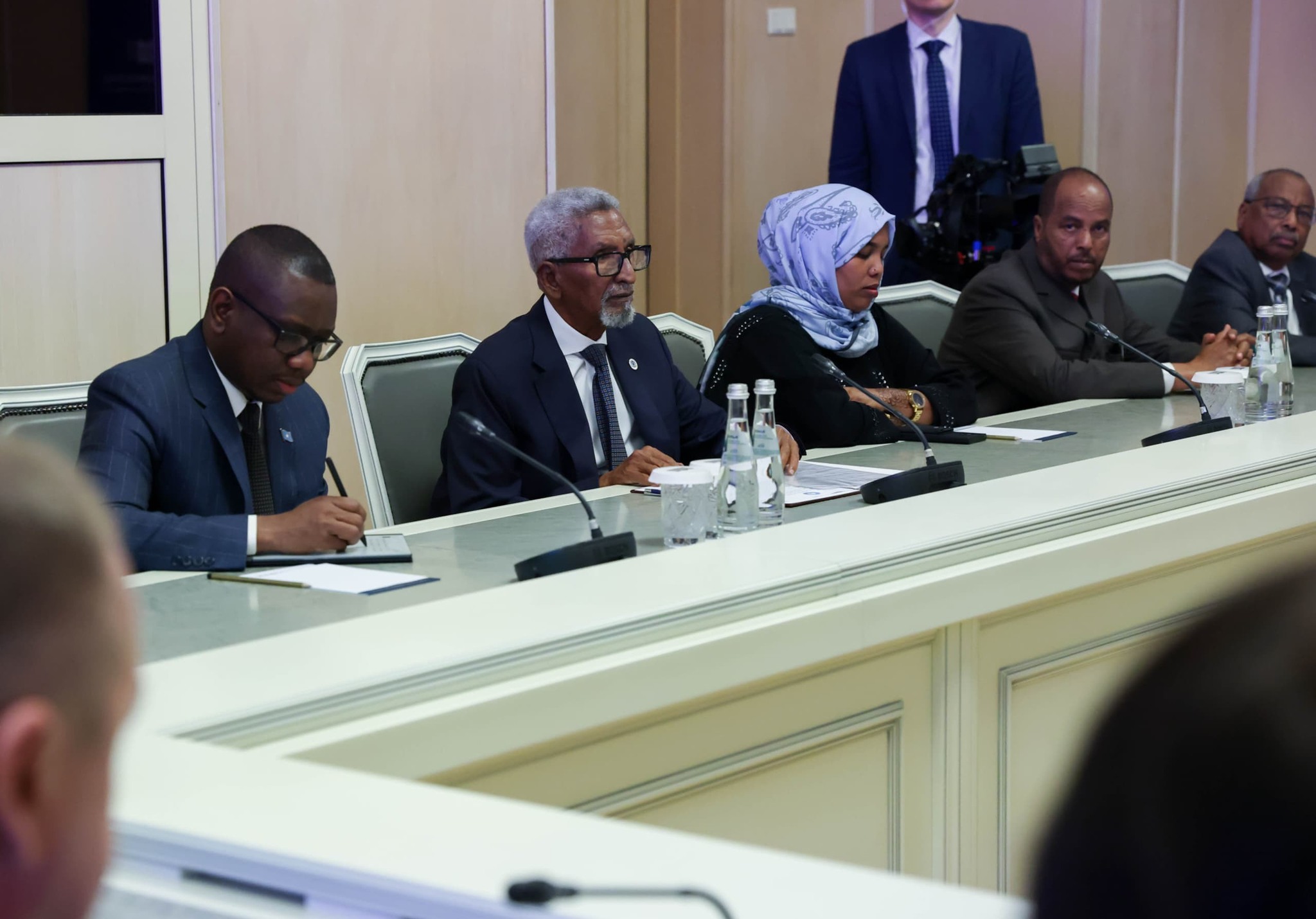 In a rare and unprecedented diplomatic move, Somalia’s Speaker of the Upper House (Senate) of the Federal Parliament, Abdi Hashi Abdullahi, has made a high-profile visit to Moscow, | PHOTO/Official. In a rare and unprecedented diplomatic move, Somalia’s Speaker of the Upper House (Senate) of the Federal Parliament, Abdi Hashi Abdullahi, has made a high-profile visit to Moscow, | PHOTO/Official.