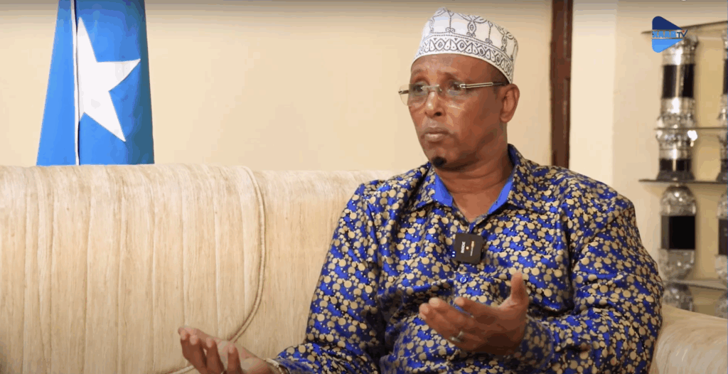 MP Dahir Amin Jeesow, a member of Somalia’s federal parliament. | PHOTO/Kaab TV.