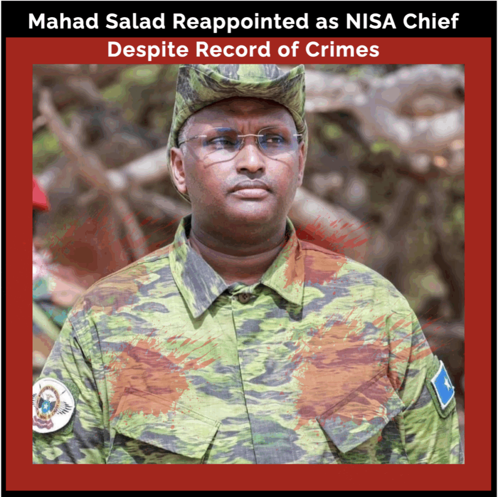 Mahad Mohamed Salad has long been linked to the terror group al-Shabaab.
