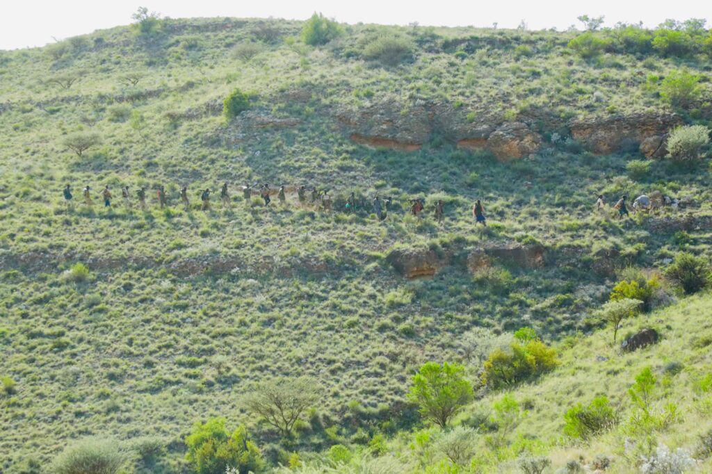 Puntland security forces stationed on the outskirts of Boosaaso city last night seized a vehicle carrying supplies intended for the remaining fighters of the terrorist group.