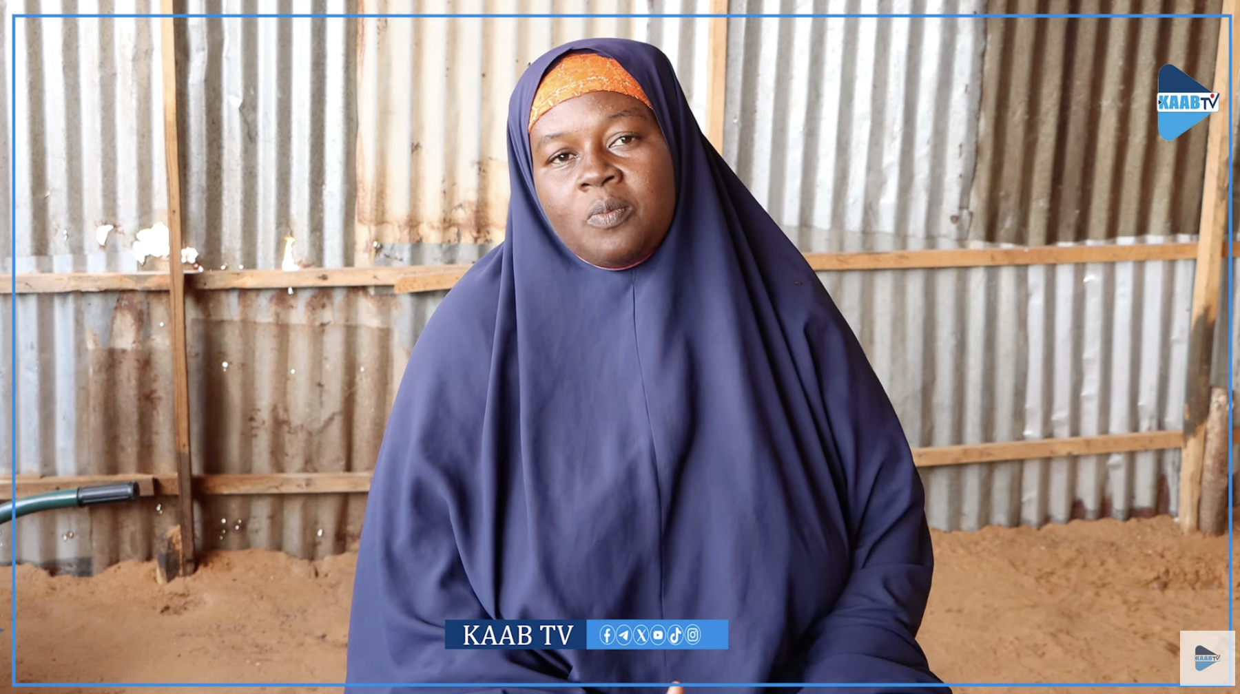 Sahro Abdulle Ali, a mother of seven who had suffered for over a decade from a tumor in her upper arm known medically as lipoma.