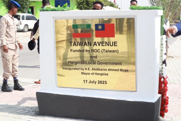 The Hargeisa City Council, in partnership with the Taiwan Mission in Somaliland, has completed the construction of the 6 km “Taiwan Avenue,”.