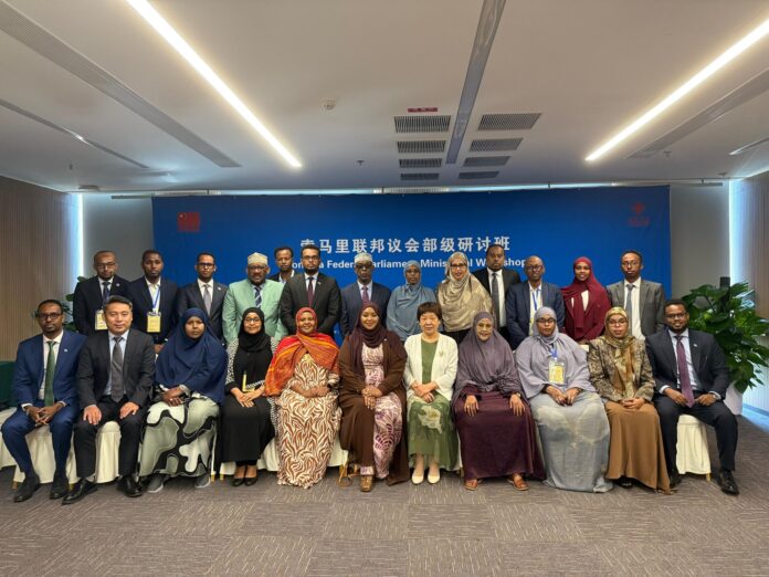 A delegation of Somali senators and senior government officials are in Beijing, China for experience-sharing tour.