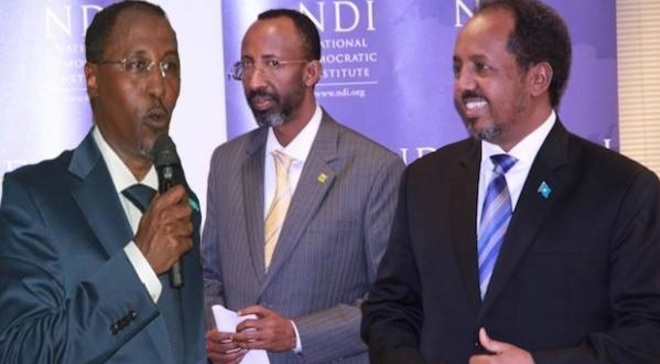 Dam Jadiid leaders in Somalia.