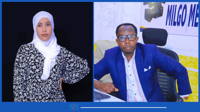 Suways Jama Mohamud and Hassan Abdi Ali (Hassan Heykal). | PHOTO/SJS.