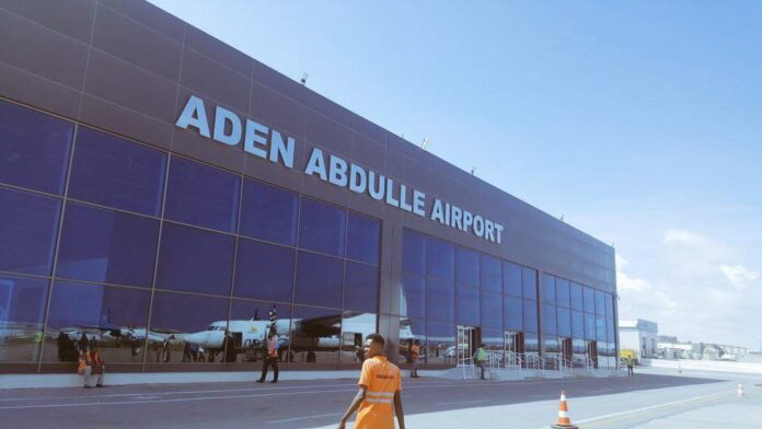 Aden Adde Airport Somalia.
