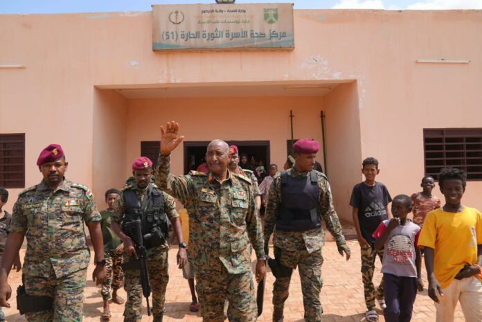 Sudan's Top General Al-burhan | PHOTO FACEBOOK.