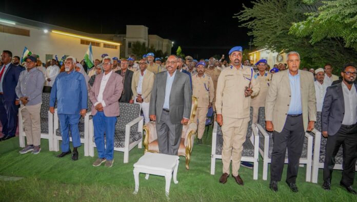 President Deni and His Official Staff | PHOTO KAAB TV.