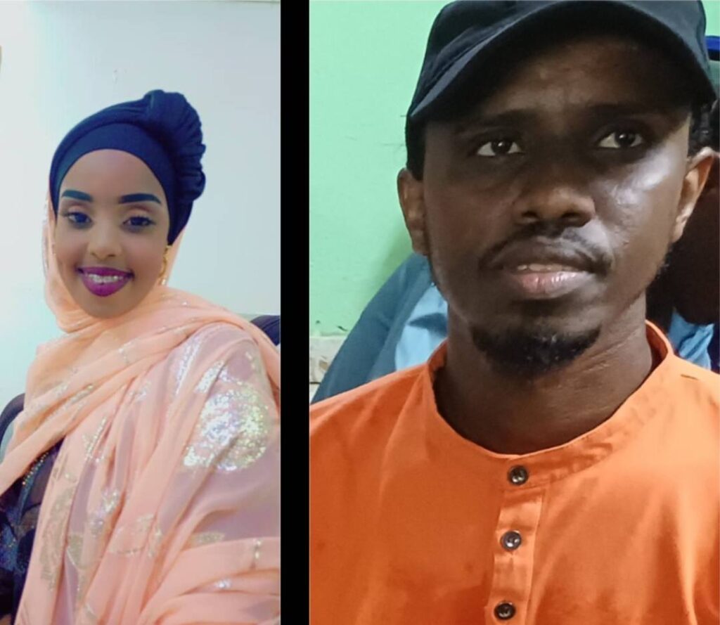 Mouna Mohamed Hoch and Bouh Youssouf Walieh.