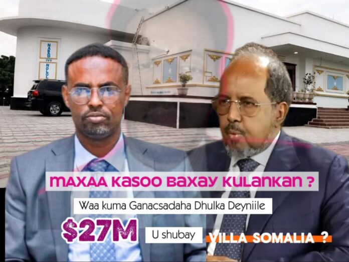 Two days before a secret meeting took place inside Villa Somalia between President Hassan Sheikh Mohamud and MP Jacfar Abuukar, businessman Gallad — who is said to have bought land in Dayniile from the president for $27 million in cash