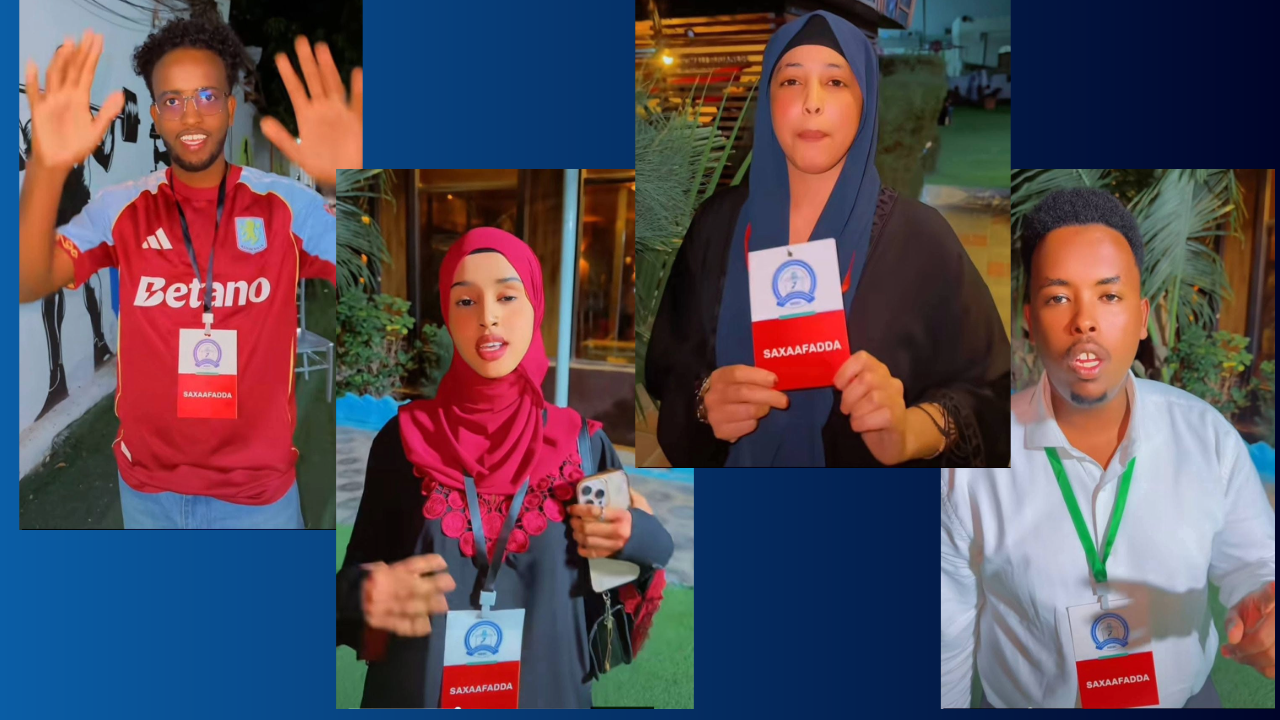 Social media platforms were flooded with government-aligned influencers carrying badges labeled “media,”.