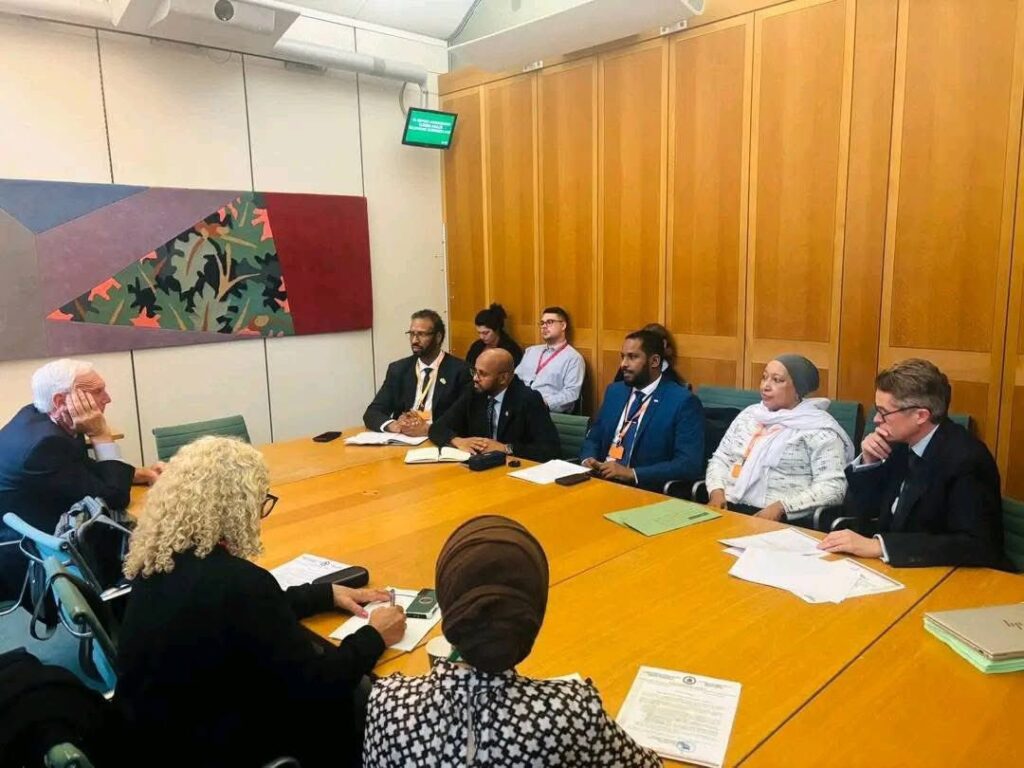 Somaliland’s Minister of Aviation Discusses the E-Visa Issue with Members of the UK Parliament