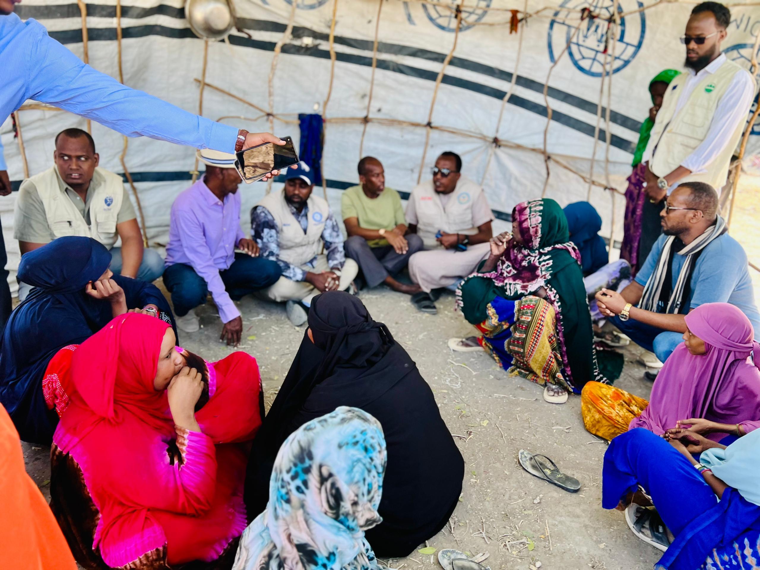 More than 1.5 million people have been directly affected by the drought in Jubaland, including those displaced who have arrived in Afmadow.