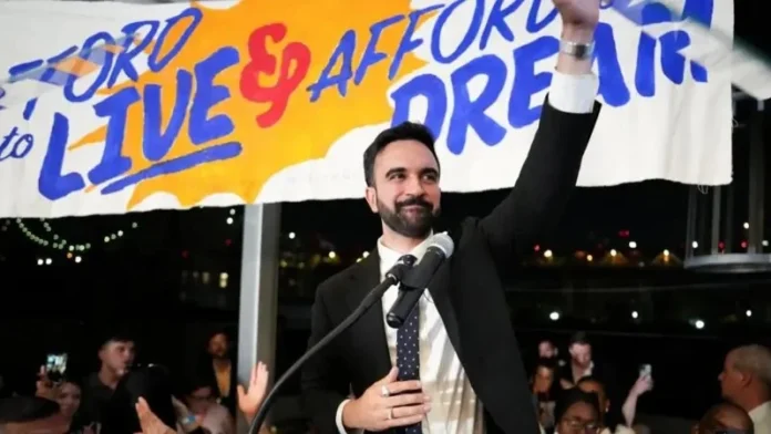 Zohran Mamdani, who won the November 2025 election, has been sworn in as the new Mayor of New York City