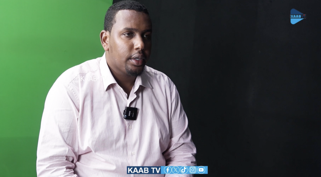 Mohamed Mohamud Diriye Somalia Spox Opposition. | PHOTO/ KAAB TV.