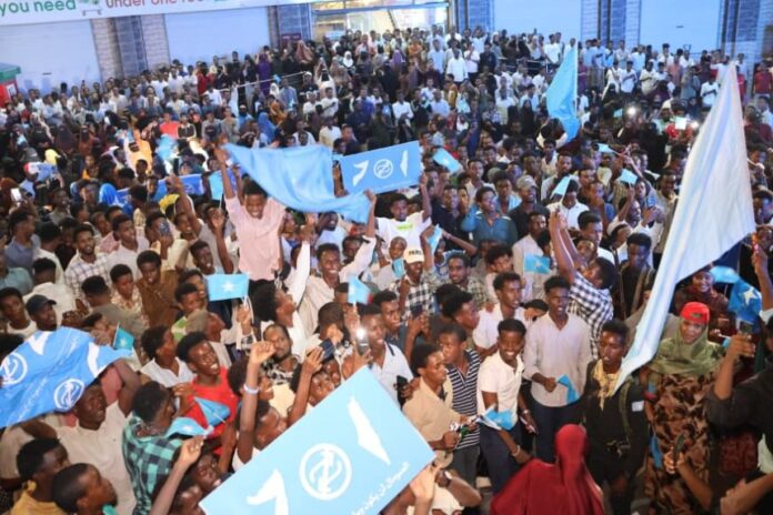 Demonstrators in Mogadishu Once Again Protest Israel’s Recognition of Somaliland.
