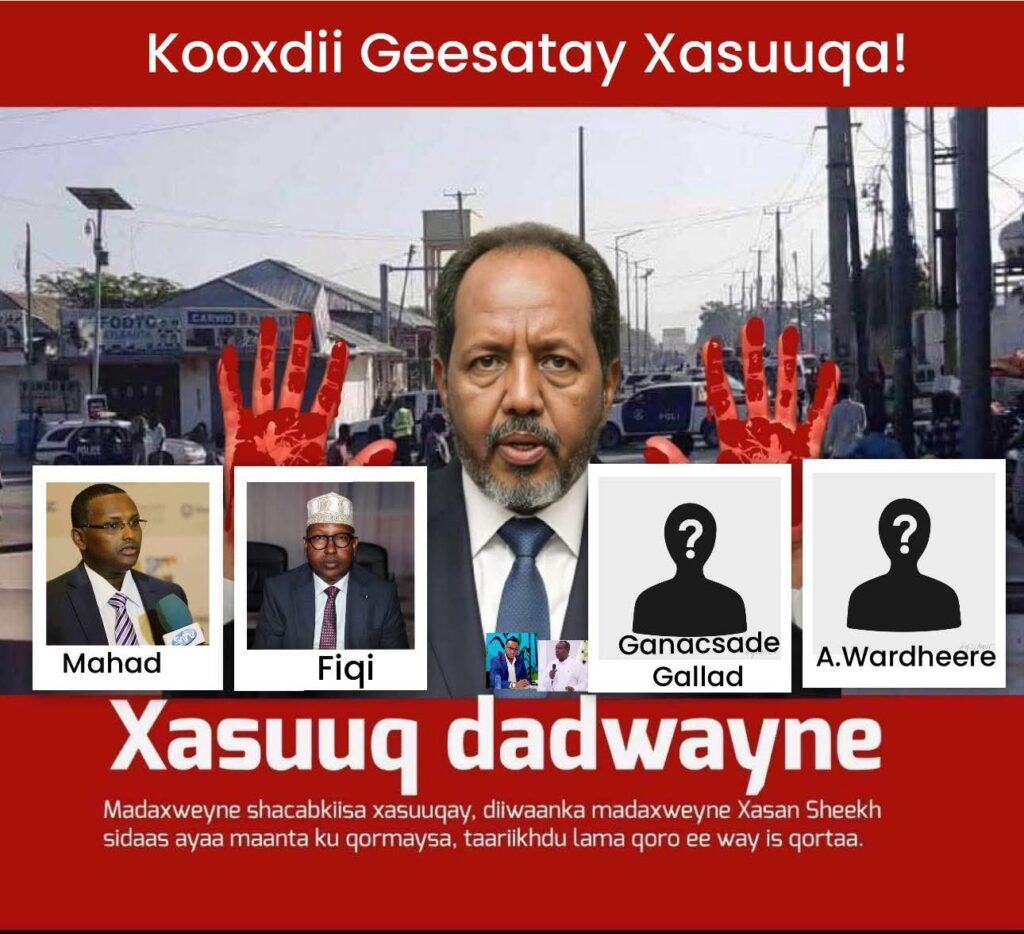 Today, two forced displacement attacks were carried out in the neighborhoods of Warlalis in Dayniile District and Soonakey in Hodan District