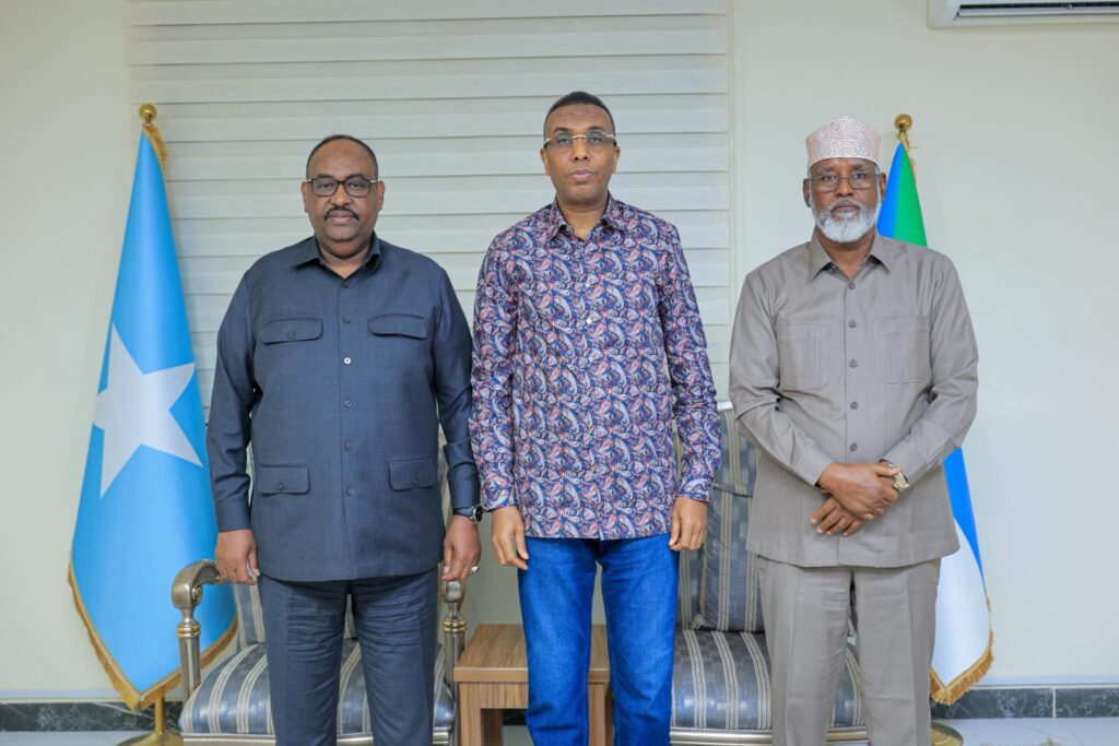 President Xasan Holds Meeting with Deni and Madoobe, Agreement Reached on Venue for Mogadishu Conference