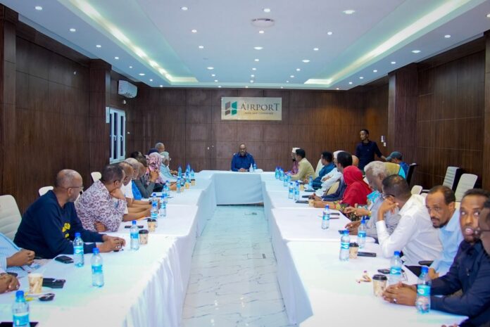 Deni Holds Meeting with Puntland’s Federal Parliament Representatives