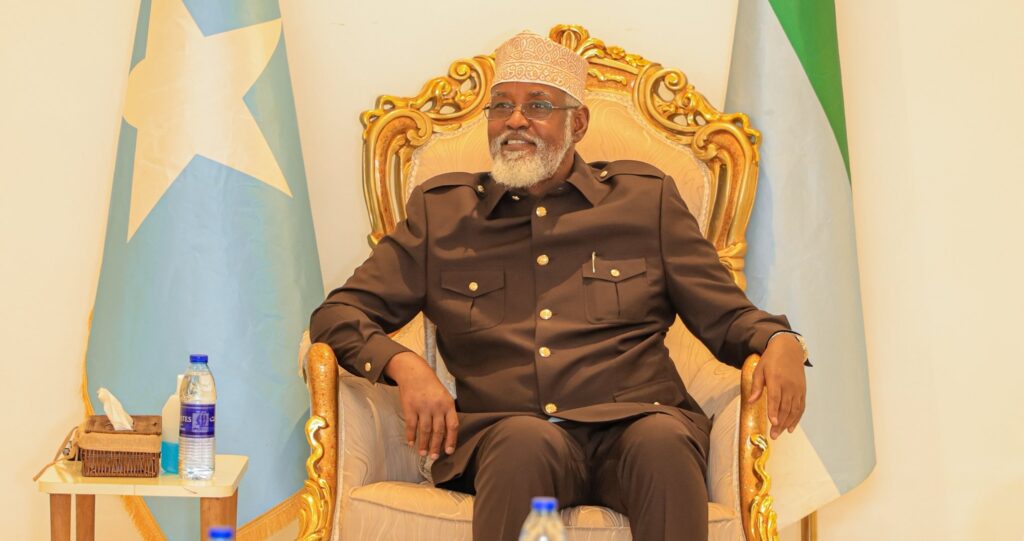 President of Jubaland, Ahmed Mohamed Islam (Ahmed Madobe).