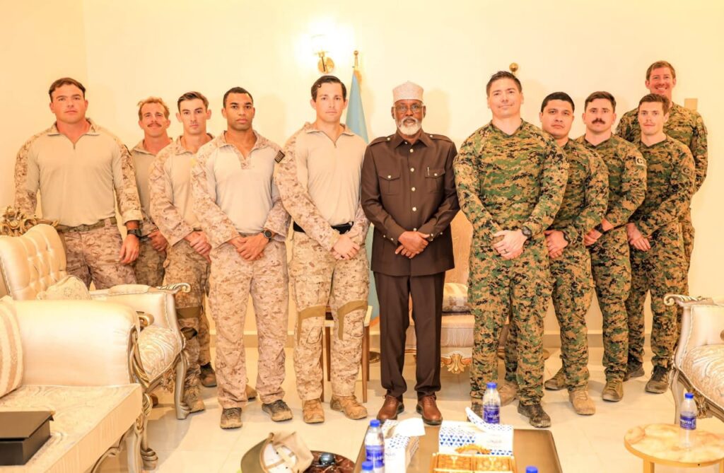 President Madobe Praises AFRICOM’s Role in Jubaland Security Operations. | PHOTO/ OFFICIAL.