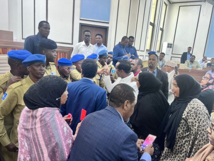 Breaking News: Somali MP's Seriously Injured as Fighting Erupts Inside Parliament