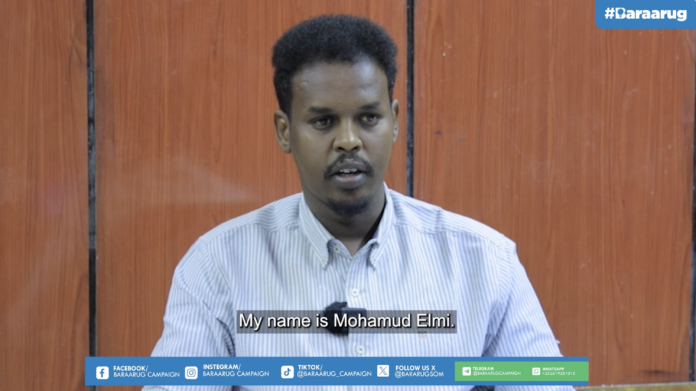 Mohamud Elmi is a young man living in Garowe, the capital of Puntland.