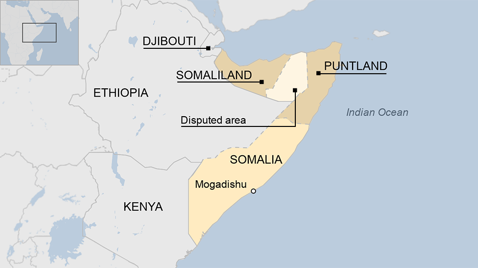 Somaliland territory.
